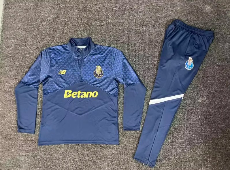 AAA Quality Porto 25/26 Tracksuit - Navy Blue